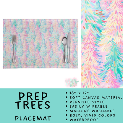 Batch #602 - Table Runners & Placemats - Closes 10/23 - ETA mid Dec - Prep Trees Placemat