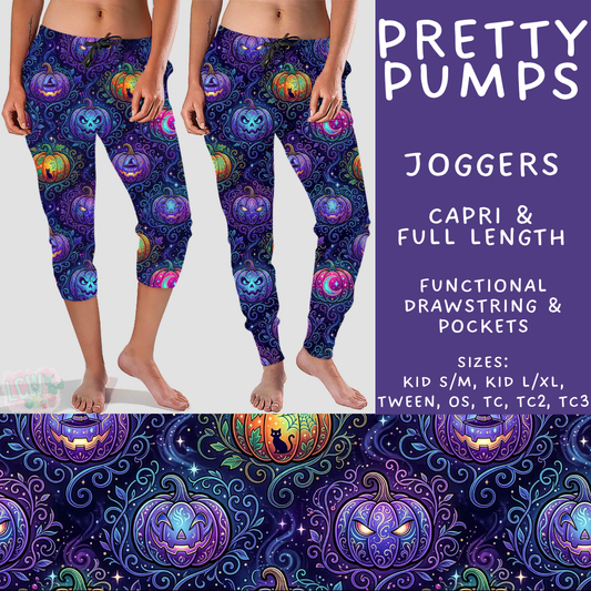 Batch #566 - Halloween 5 - Closes 8/7 - ETA early October - Pretty Pumps Full and Capri Length Joggers