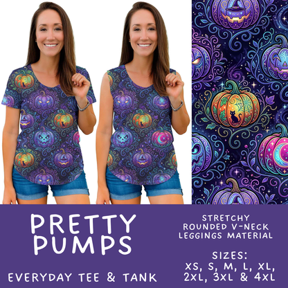 Batch #566 - Halloween 5 - Closes 8/7 - ETA early October - Pretty Pumps Everyday Tank & Tee