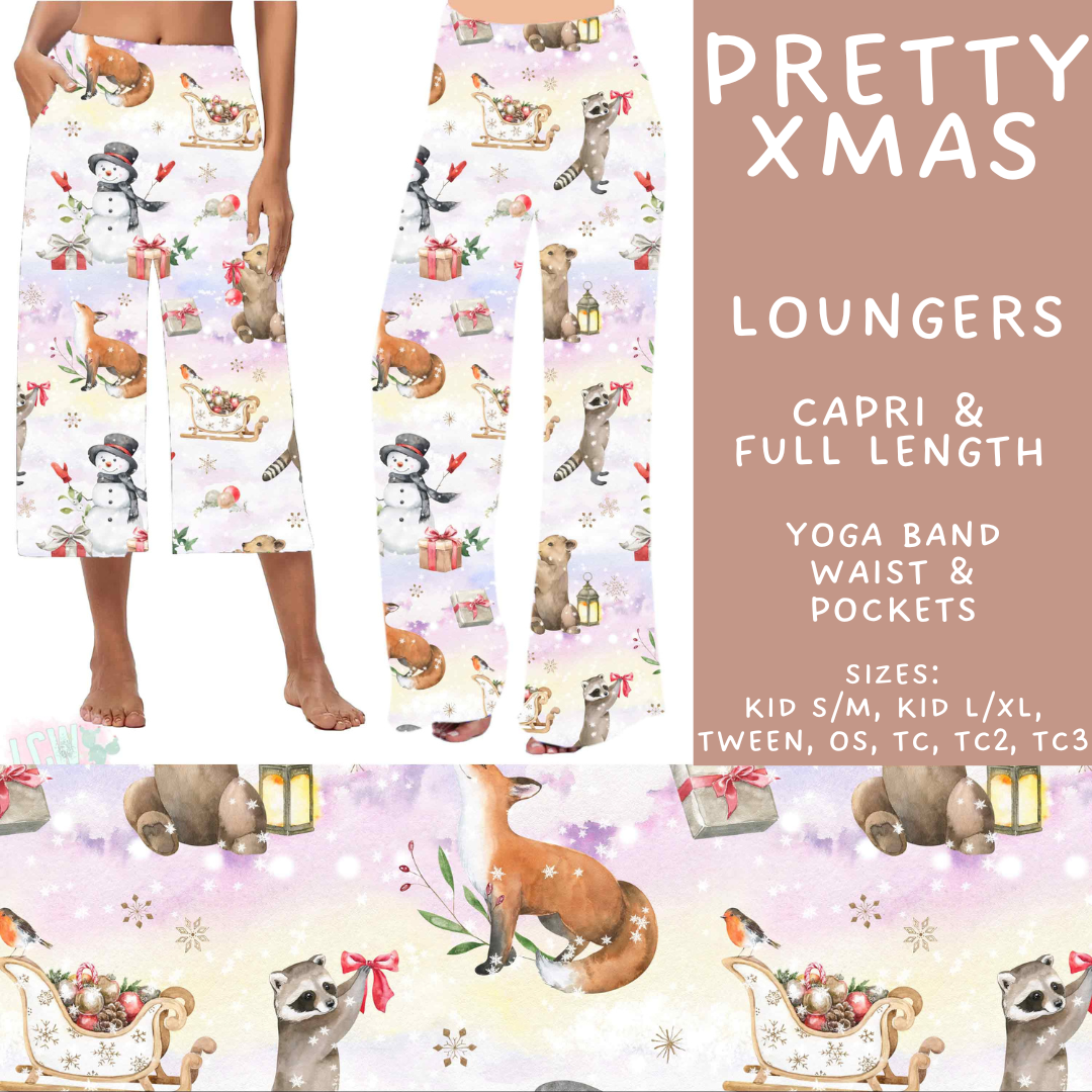 Batch #565 - Christmas in July 2 - Closes 8/5 - ETA early October - Pretty Xmas Capri and Full Length Loungers