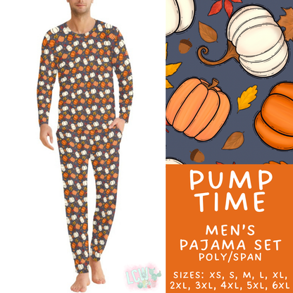 Batch #580 - Fall Family Pajamas 2 - Closes 9/4 - ETA early Nov - Pump Time Men's Pajama Set
