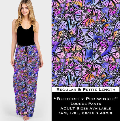 Butterfly Periwinkle Lounge Pants