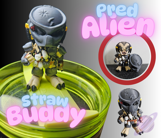 CHAINSAW GUY-3D PRINTED STRAW BUDDY