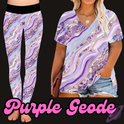 PURPLE GEODE-PRETTY RUN TUNIC/TANK PREORDER CLOSING 1/30