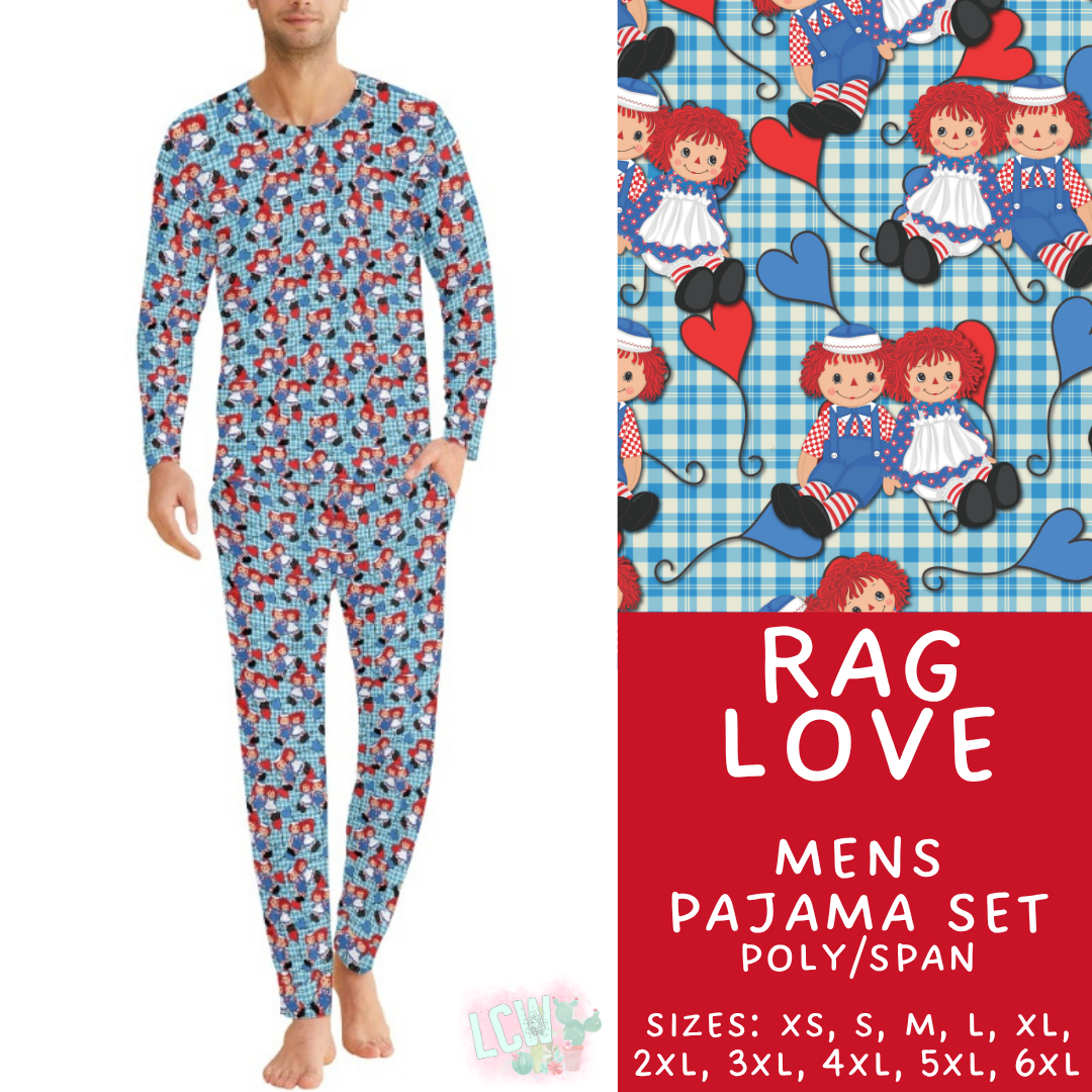 Batch #590 - Magical Family Pajamas - Closes 9/18 - ETA mid Nov - Rag Love Men's Pajama Set