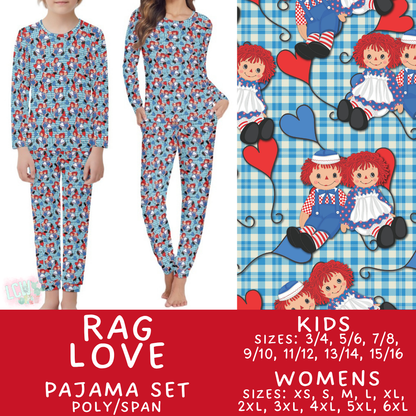 Batch #590 - Magical Family Pajamas - Closes 9/18 - ETA mid Nov - Rag Love Women's & Kid's Pajama Set