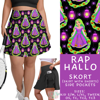 Batch #569 - Princess Halloween - Closes 8/14 - ETA early/mid Oct - Rap Hallo Skort