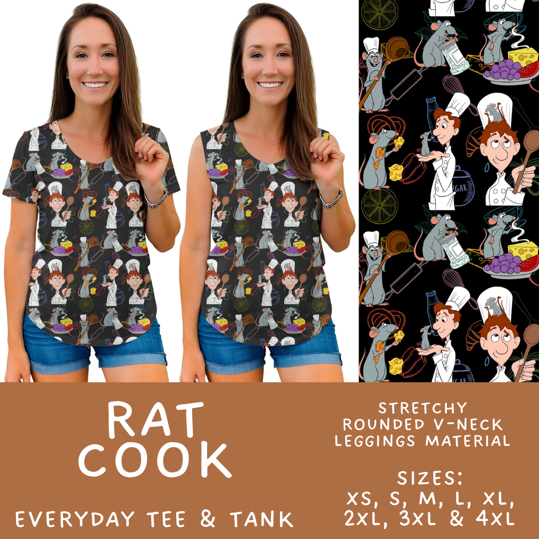 Batch #572 - Magical Faves 23 - Closes 8/19 - ETA mid October - Rat Cook Everyday Tank & Tee