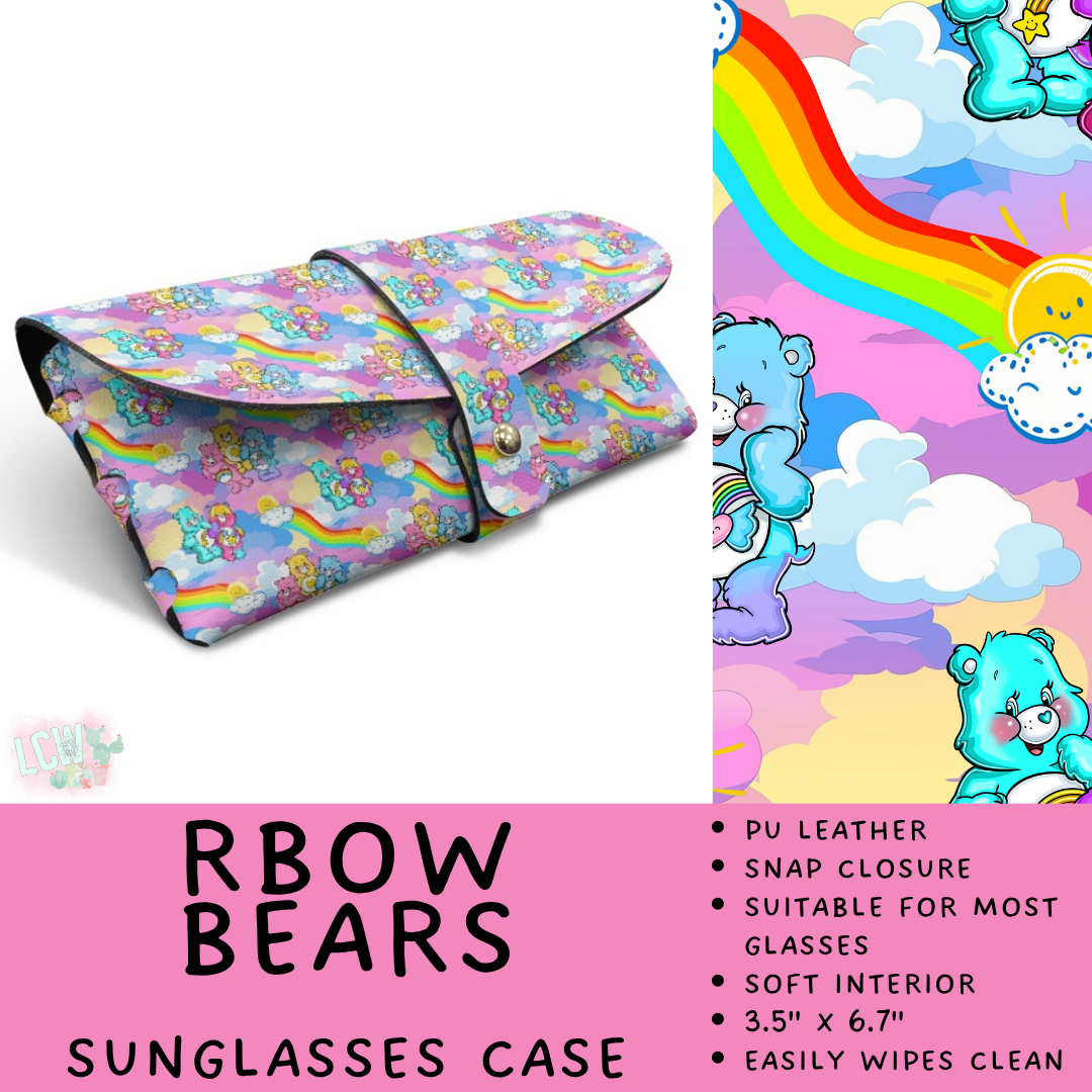 Batch #609 - Travel Collection 2 - Closes 11/6 - ETA early Jan - RBow Bears Sunglasses Case