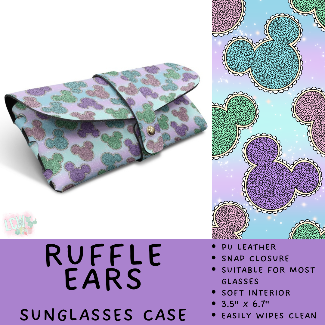 Batch #609 - Travel Collection 2 - Closes 11/6 - ETA early Jan - Ruffle Ears Sunglasses Case