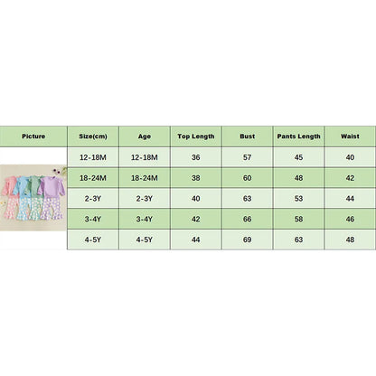 Toddler Kids Girls 2Pcs Fall Outfit Flying Sleeve Solid Color Pullover Top with Flower Floral Flared Pants Set