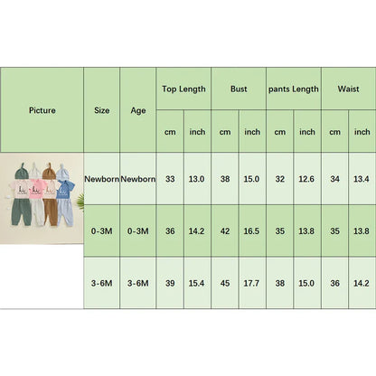 Baby Girl Boy 3Pcs Hi I'm New Here Outfit Letter Embroidery Short Sleeve Romper Elastic Waist Long Pants Hat Clothes Set