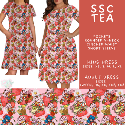 Batch #586 - Cool Characters 18 - Closes 9/16 - ETA mid Nov - SSC Tea Adult & Kids Dresses