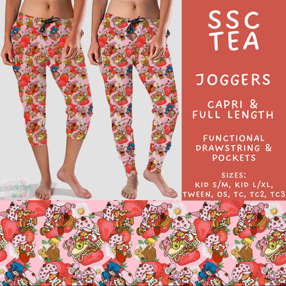 Batch #586 - Cool Characters 18 - Closes 9/16 - ETA mid Nov - SSC Tea Full and Capri Length Joggers
