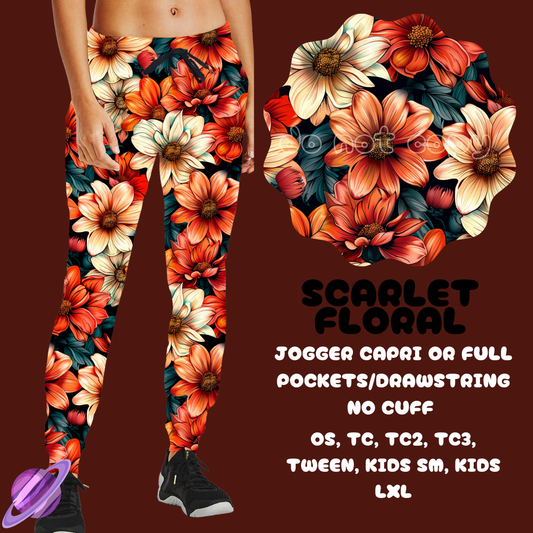 SCARLET FLORAL-FLORAL BOTTOMS PREORDER CLOSING 7/15