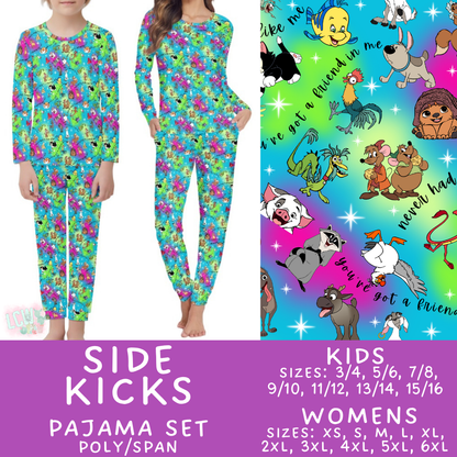 Batch #590 - Magical Family Pajamas - Closes 9/18 - ETA mid Nov - Side Kicks Women's & Kid's Pajama Set