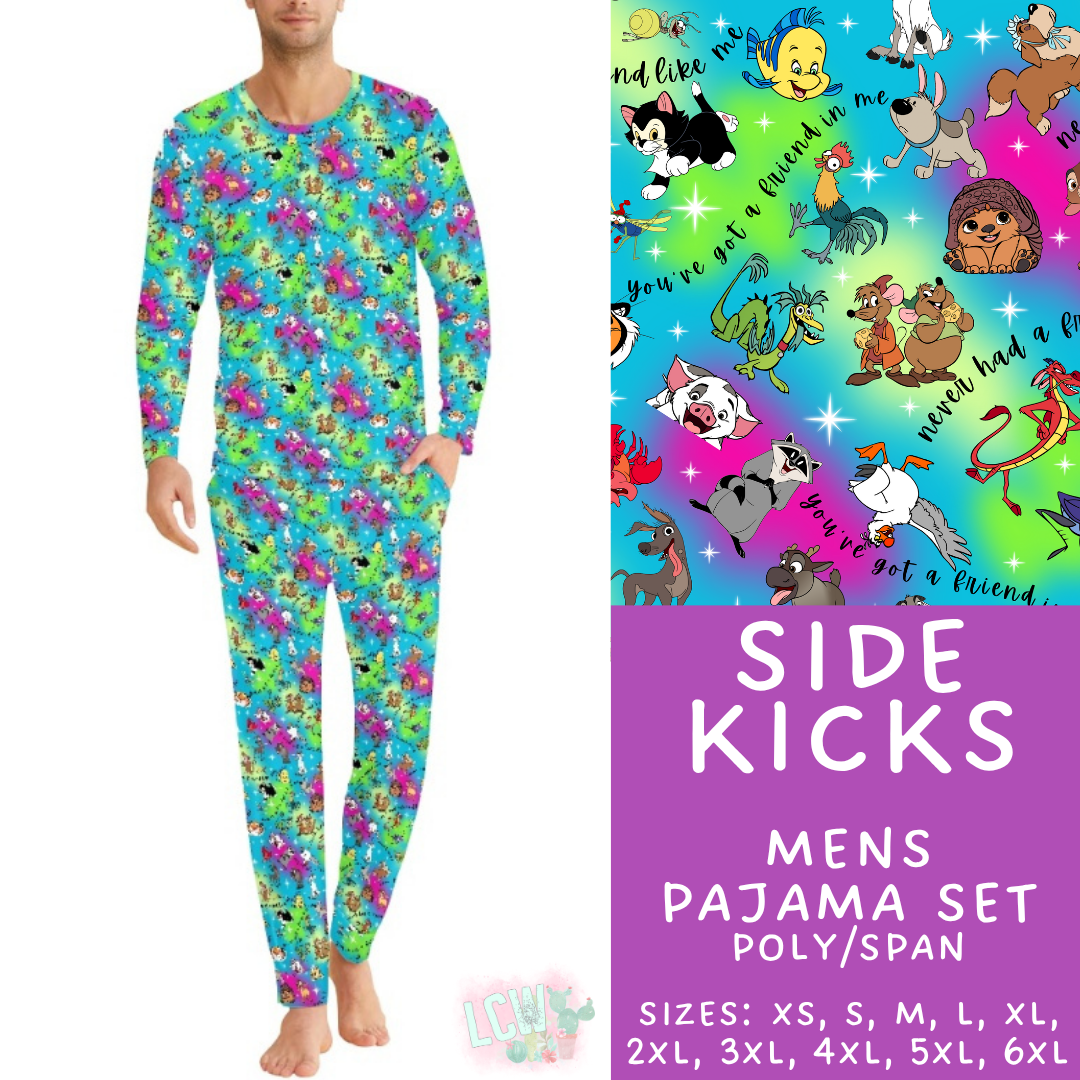 Batch #590 - Magical Family Pajamas - Closes 9/18 - ETA mid Nov - Side Kicks Men's Pajama Set