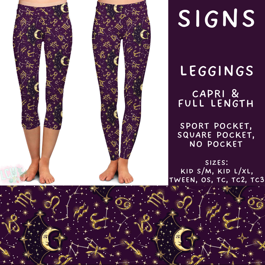 Batch #562 - Fun Run 25 - Closes 7/29 - ETA late Sept - Signs Full and Capri Length Leggings