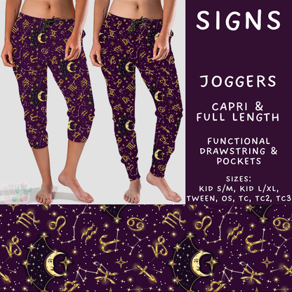 Batch #562 - Fun Run 25 - Closes 7/29 - ETA late Sept - Signs Full and Capri Length Joggers