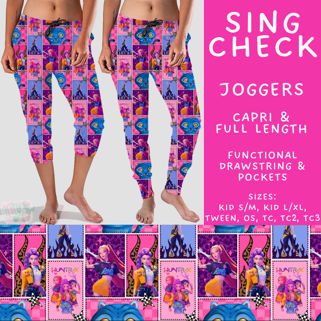 Batch #550 - Fun Run 24 - Closes 7/1 - ETA early Sept - Sing Check Full and Capri Length Joggers