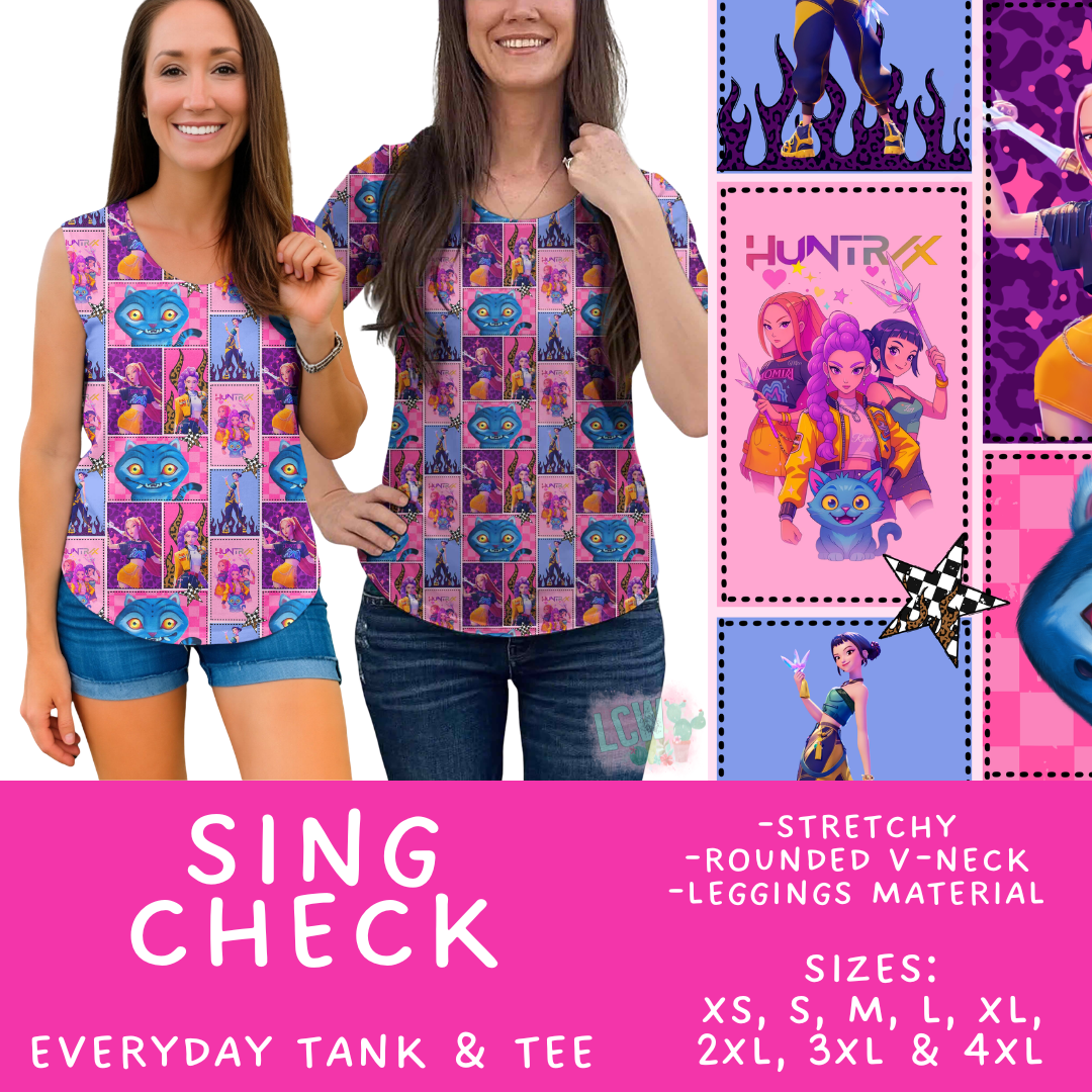 Batch #550 - Fun Run 24 - Closes 7/1 - ETA early Sept - Sing Check Everyday Tank & Tee