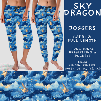 Batch #575 - Fun Run 26 - Closes 8/26 - ETA late October - Sky Dragon Full and Capri Length Joggers