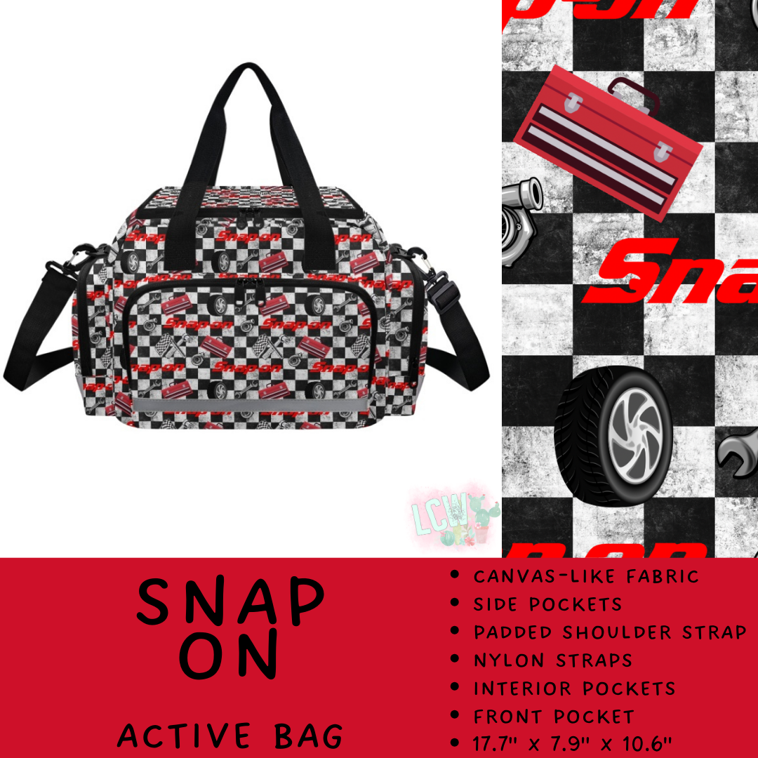 Batch #500 - Active Armor Collection - Closes 3/6 - ETA early May - Snap On Active Bag