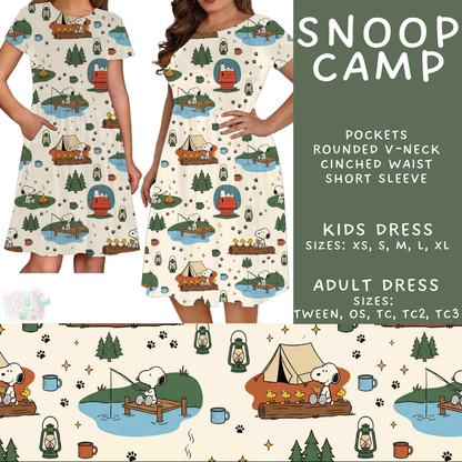 Batch #548 - May Request Run - Closes 6/26 - ETA late August - Snoop Camp Adult & Kids Dresses