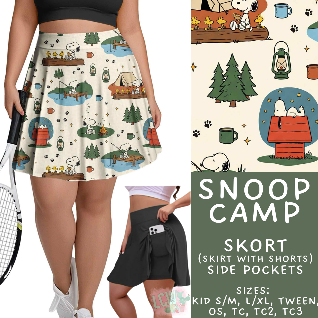 Batch #548 - May Request Run - Closes 6/26 - ETA late August - Snoop Camp Skort
