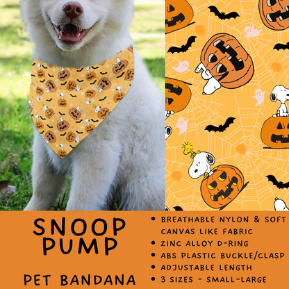 Batch #576 - Pet Gear 2 - Closes 8/28 - ETA late October - Snoop Pump Pet Bandana