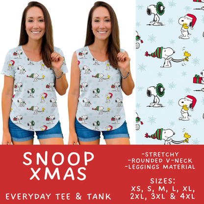 Batch #558 - Magical Character Christmas - Closes 7/20 - ETA mid/late Sept - Snoop Xmas Everyday Tank & Tee