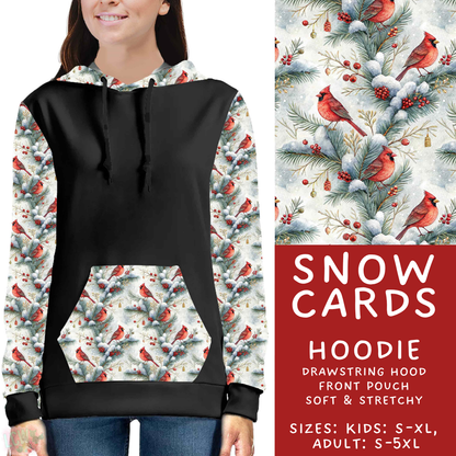 Batch #611 - Winter Collection - Closes 11/9 - ETA early/mid Jan - Snow Cards Hoodie