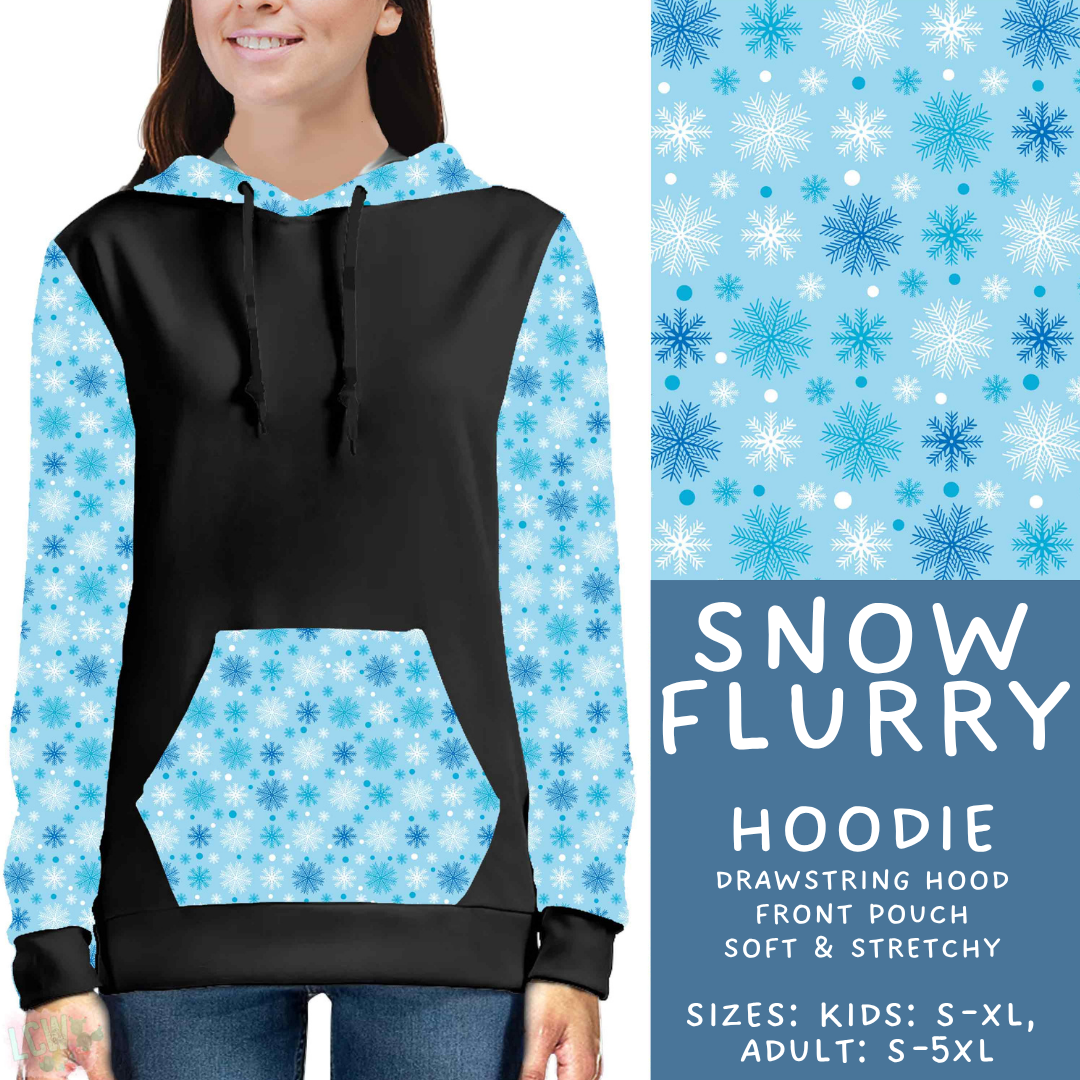 Batch #611 - Winter Collection - Closes 11/9 - ETA early/mid Jan - Snow Flurry Hoodie