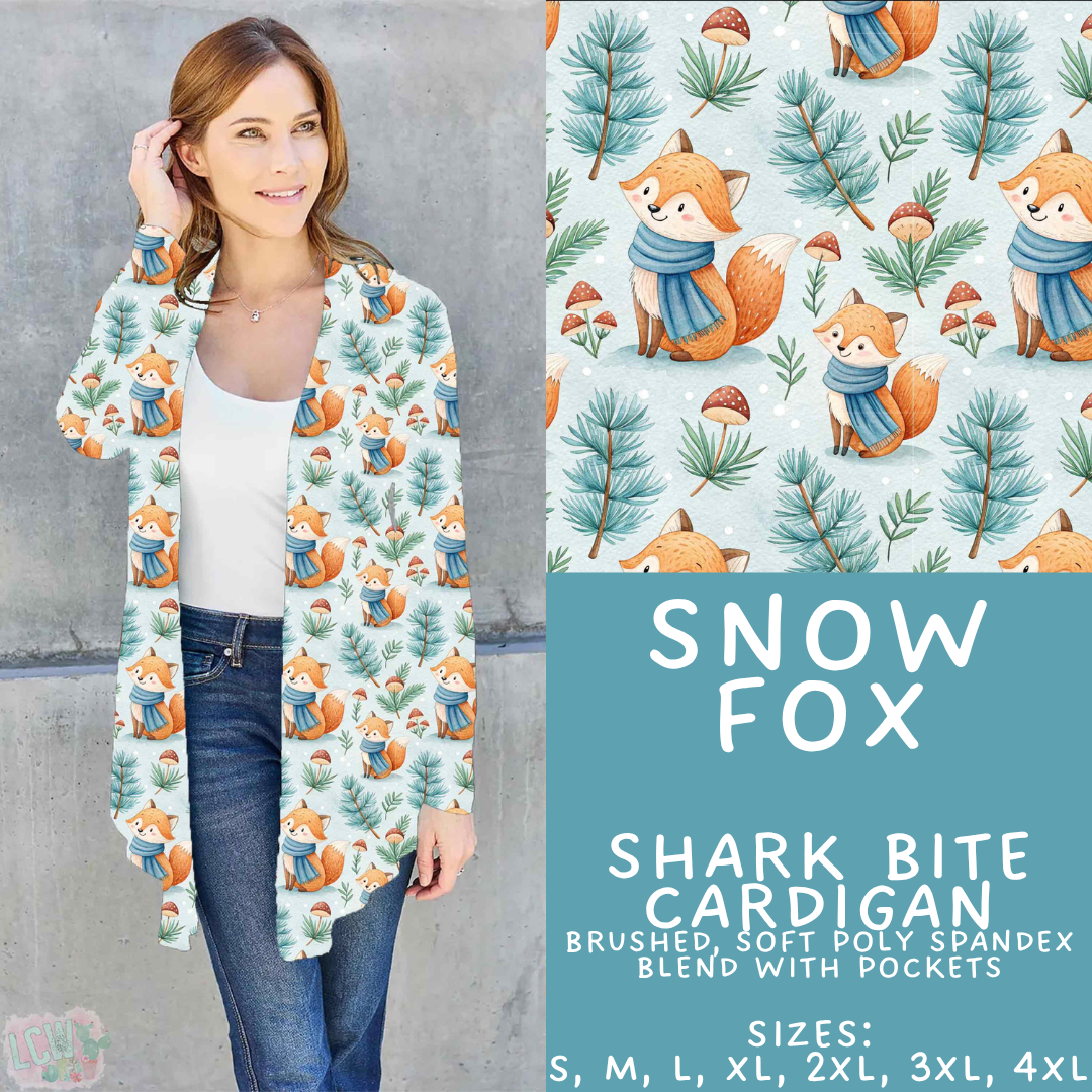 Batch #611 - Winter Collection - Closes 11/9 - ETA early/mid Jan - Snow Fox Cardigan