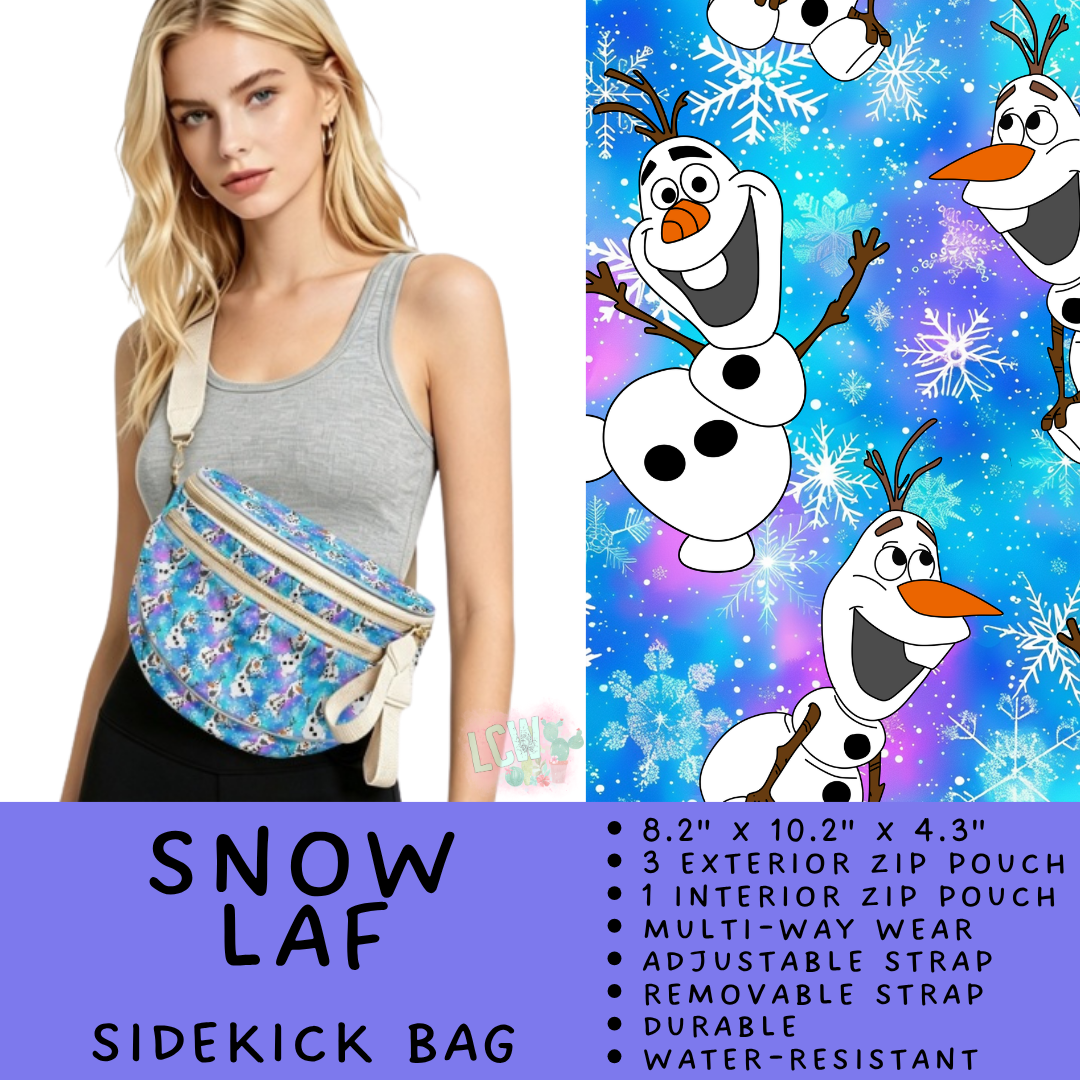 Batch #604 - Sidekick Bag 3 - Closes 10/26 - ETA mid/late Dec - Snow Laf Sidekick Bag