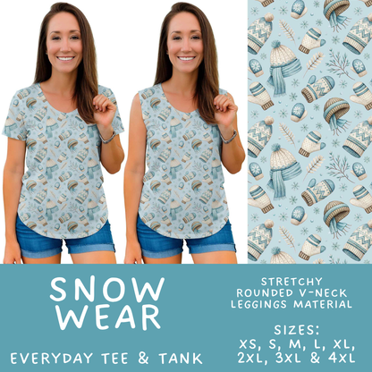 Batch #611 - Winter Collection - Closes 11/9 - ETA early/mid Jan - Snow Wear Everyday Tank & Tee
