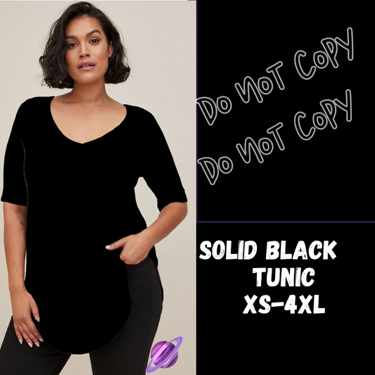 SOLID BLACK -PATTERN PANEL OUTFIT RUN-SOFT CLOSE 7/10 HARD CLOSE 7/12