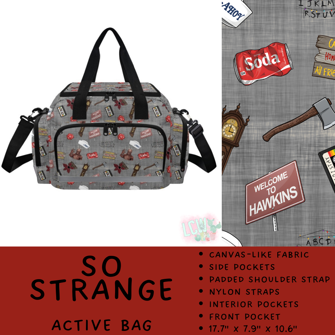 Batch #500 - Active Armor Collection - Closes 3/6 - ETA early May - So Strange Active Bag