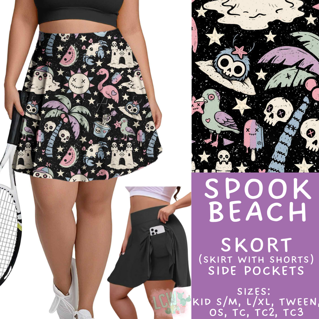 Batch #548 - May Request Run - Closes 6/26 - ETA late August - Spook Beach Skort