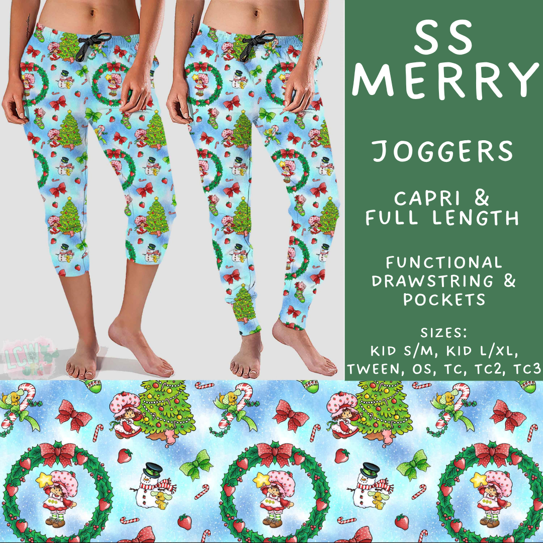 Batch #598 - Magical Character Christmas 2 - Closes 10/14 - ETA early Dec - SS Merry Full and Capri Length Joggers
