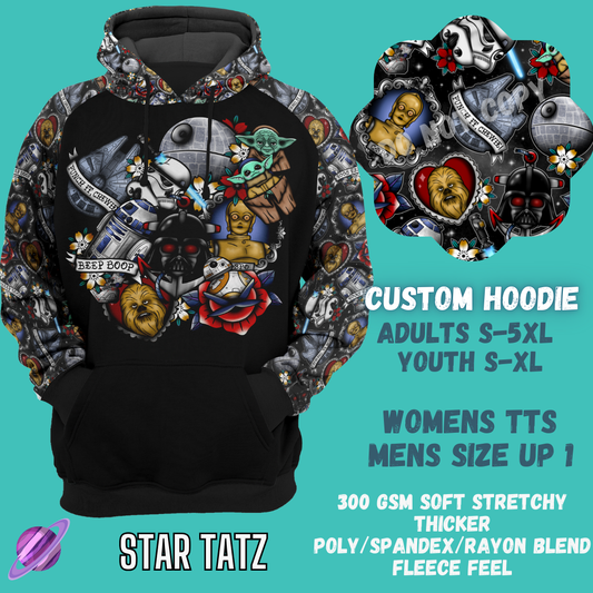 STAR TATZ- HOODIE OUTFIT RUN- PREORDER 2/20