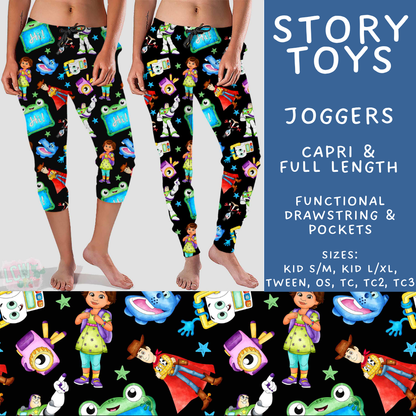 Batch #561 - June Request Run - Closes 7/27 - ETA late Sept - Story Toys Full and Capri Length Joggers