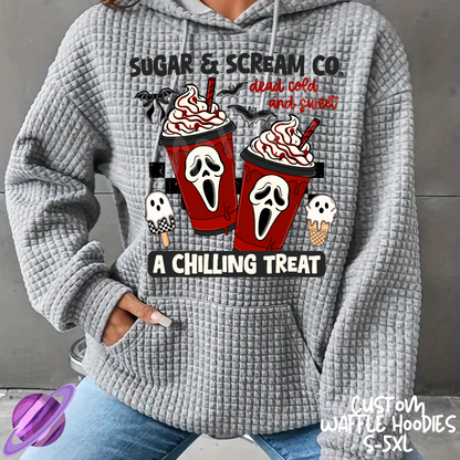 SUGAR & SCREAM - CUSTOM WAFFLE HOODIES PREORDER CLOSING 9/30