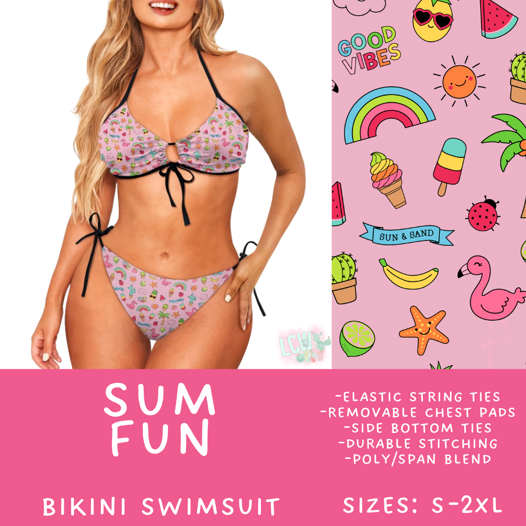 Batch #543 - Pool Party 2 - Closes 6/15 - ETA early/mid August - Sum Fun Women's 2 Piece Bikini