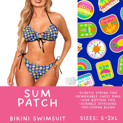 Batch #543 - Pool Party 2 - Closes 6/15 - ETA early/mid August - Sum Patch Women's 2 Piece Bikini