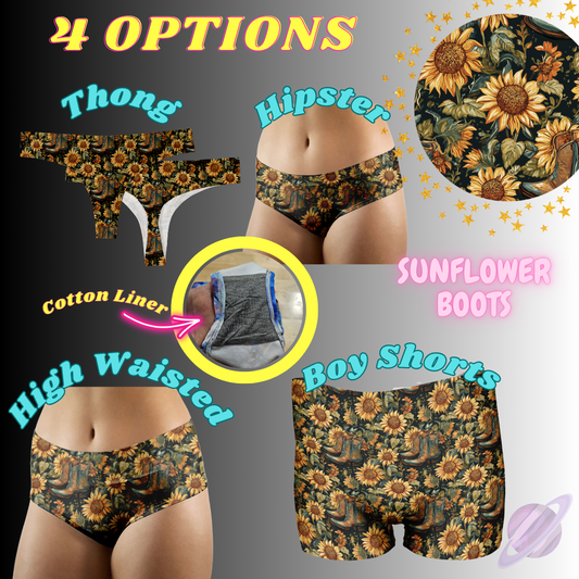 SUNFLOWER BOOTS- UNDERWEAR 3 PREORDER CLOSING 3/27