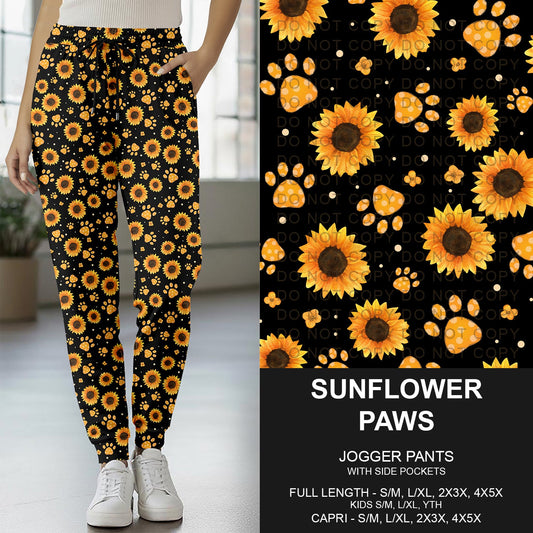 B277 - Preorder Sunflower Paws Joggers (Closes 3/08. ETA: mid May)
