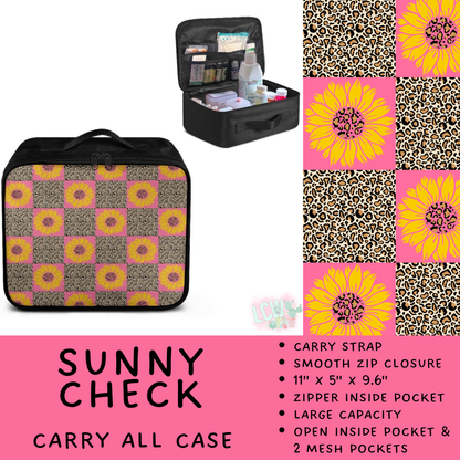 Batch #573 - Carry All Case - Closes 8/21 - ETA late October - Sunny Check Carry All Case