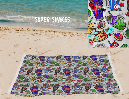Super Shakes-OVERSIZED BEACH TOWEL 6-PREORDER CLOSING 3/20