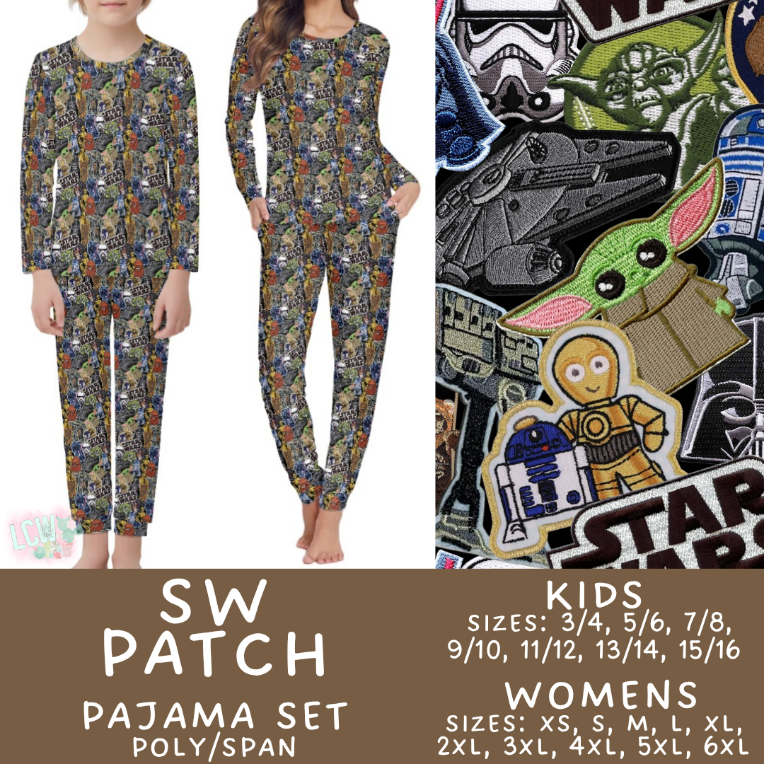 Batch #590 - Magical Family Pajamas - Closes 9/18 - ETA mid Nov - SW Patch Women's & Kid's Pajama Set